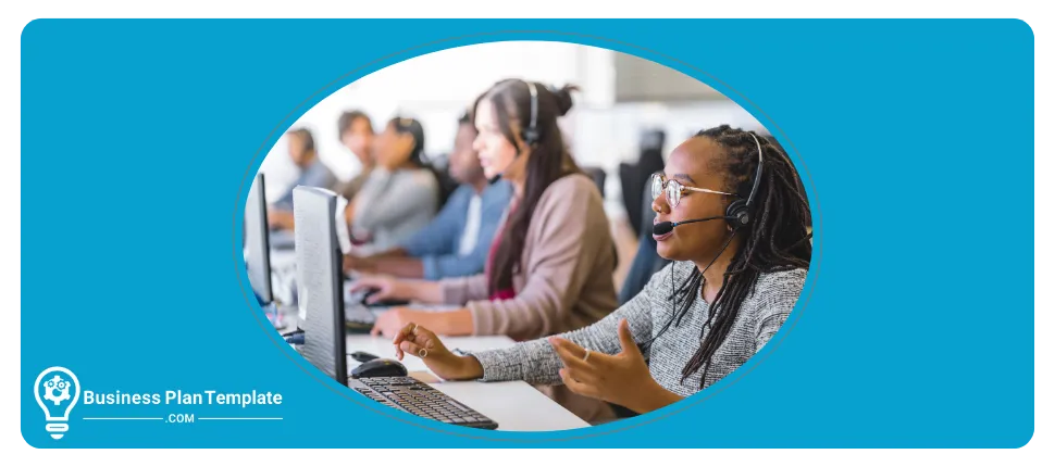 call center business plan template