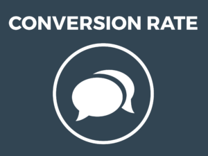 conversion rate