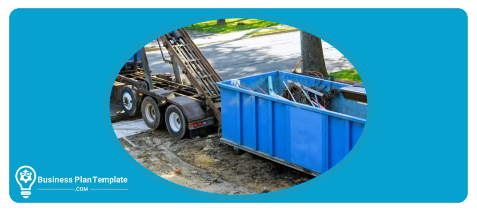 dumpster rental business plan template