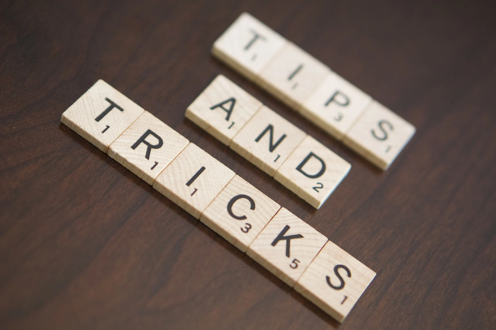 tips tricks