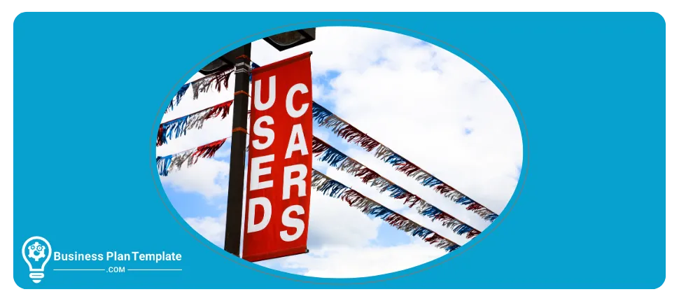 used car dealership business plan template